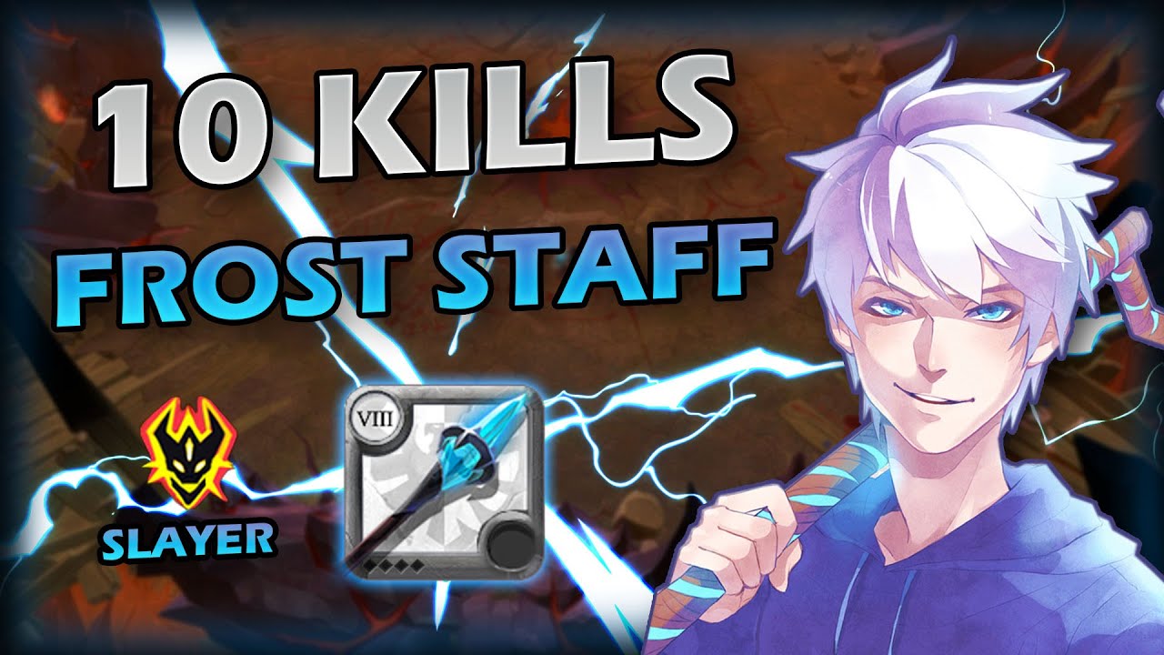 10 KILLS! Greater Frost Staff build | Corrupted Dungeon Slayer! | Albion Online PvP
