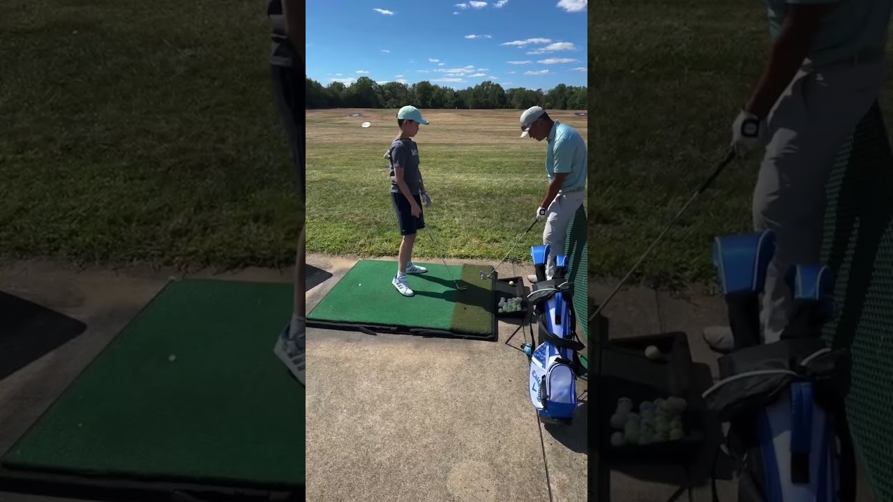 Follow Jerry's progress in golf every time. Do you think he has made progress? #golf