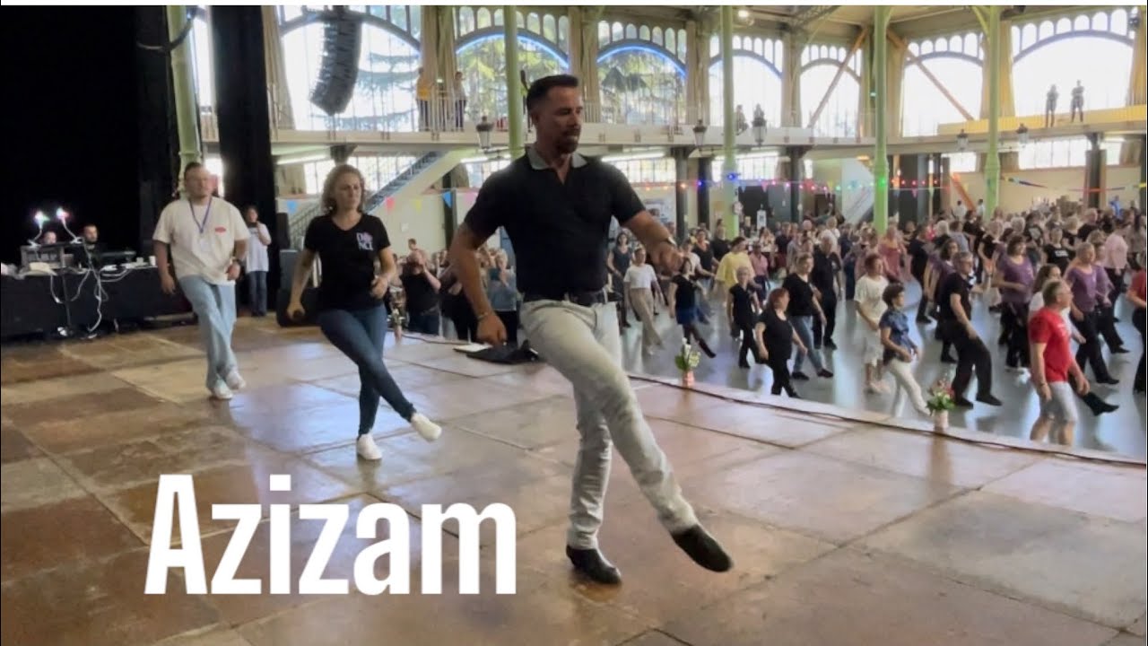 Azizam Line Dance d'Amy Bailey (USA), Simon Ward (AUS) et Jean-Pierre Madge (CH)