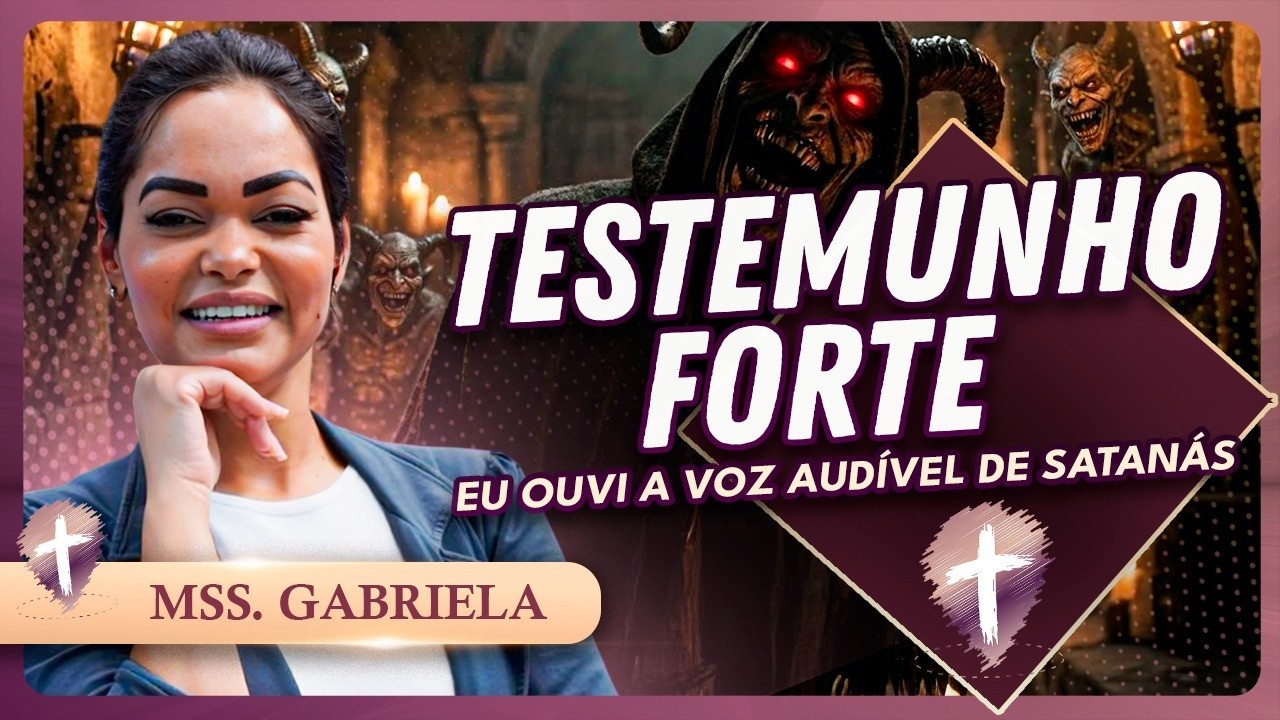 Você vai se EMOCIONAR com esse TESTEMUNHO: MUITO FORTE ! | Miss. Gabriela