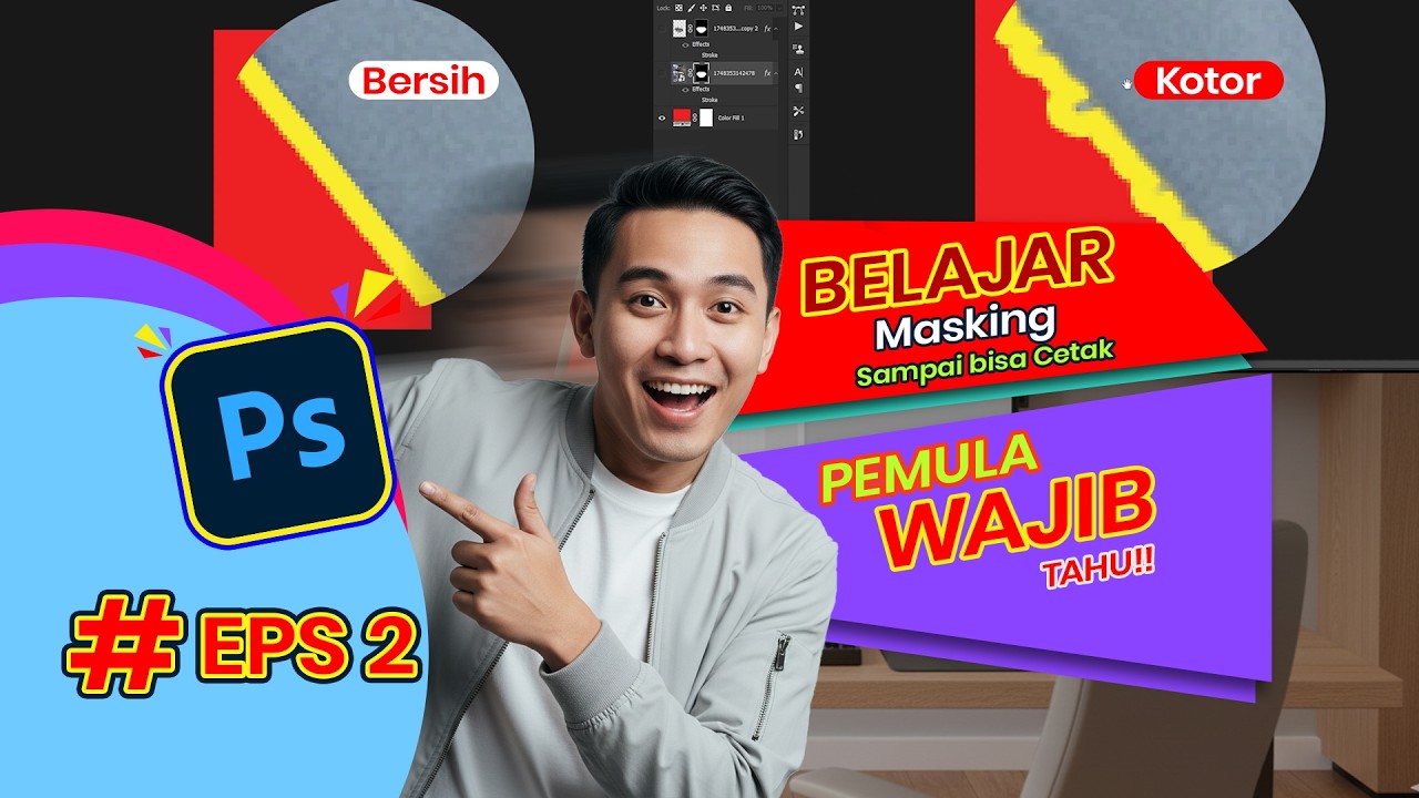 JANGAN KIRIM KE CETAK sebelum nge-masking begini!