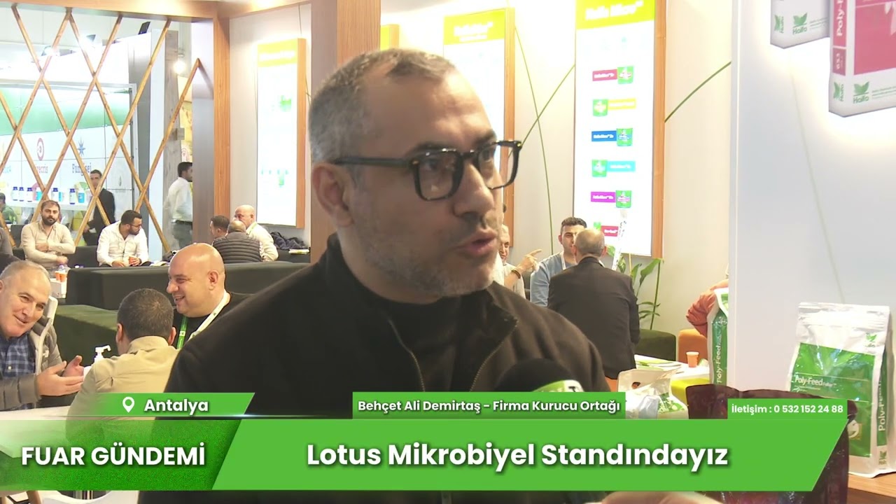 LOTUS MİKROBİYEL   ANTALYA GOWTECH TARIM FUARI