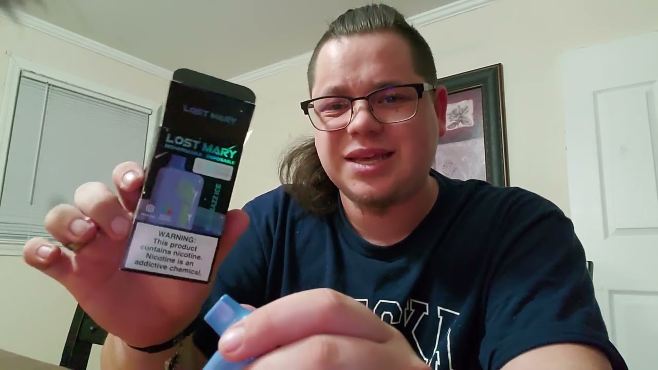 Lost Mary OS-5000, 5000 Puff Disposable Vape Review (Flavor: Blue Razz Ice)