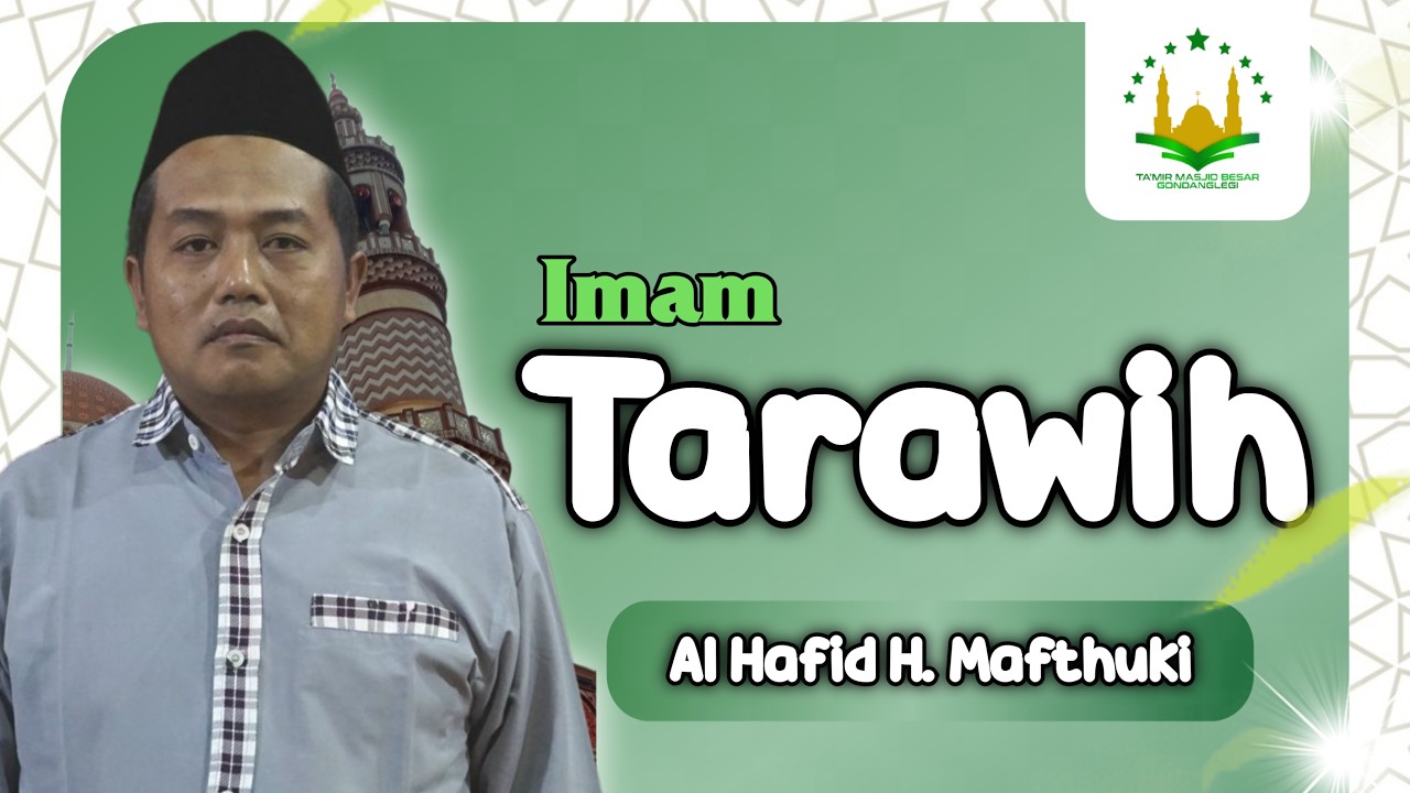 LIVE Sholat Isya & Tarawih Malam Ke 20 Ramadhan 1447 H | Bersama Para Huffadz