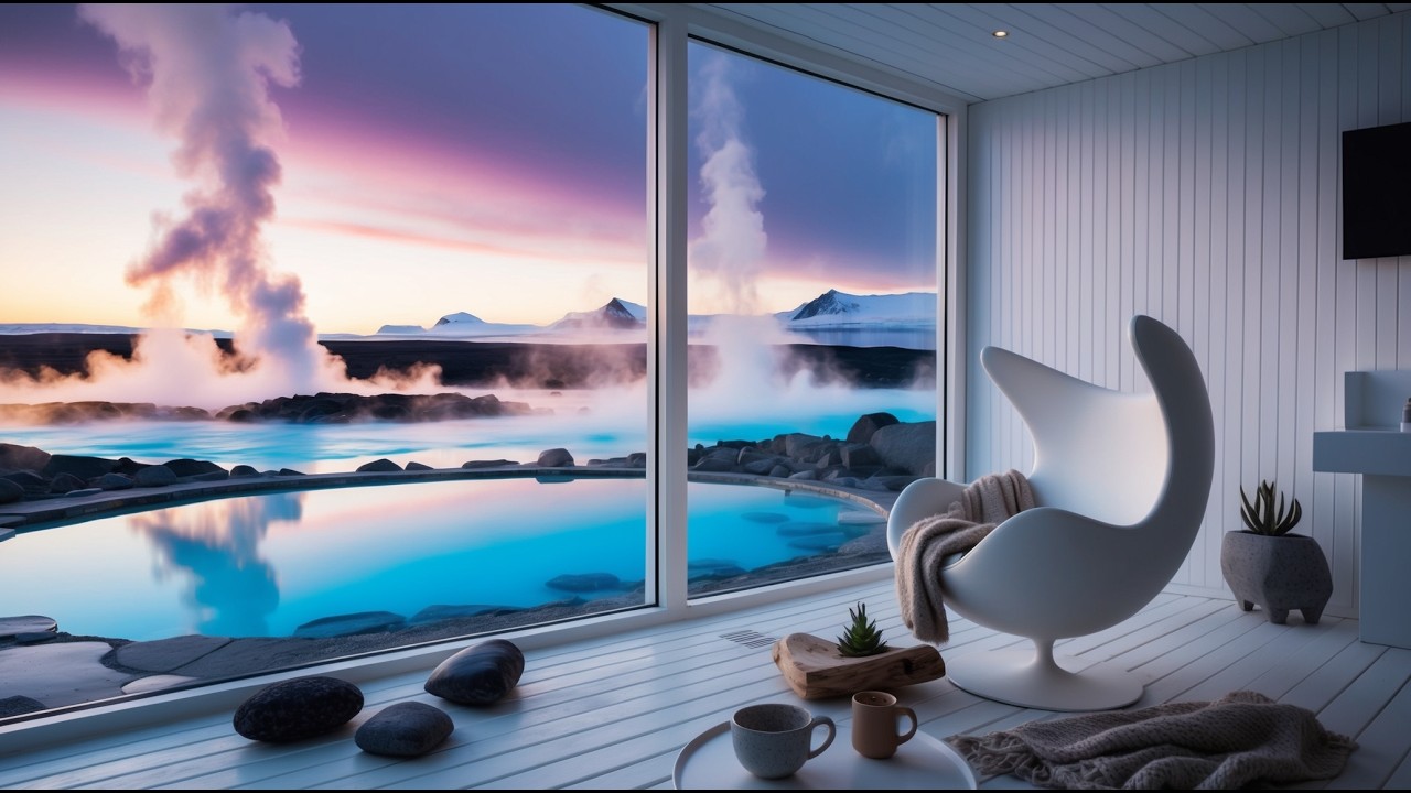 Iceland Midnight Sun 🌅 Ultimate Executive Recovery | Geothermal Zen Flow