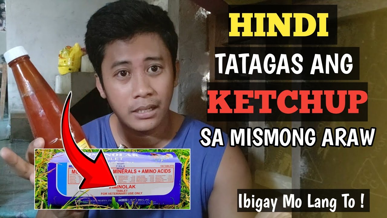 Paano Hindi Tatagas Ang Ketchup Sa Mismong Araw | Viminolak  | Linyada ng Mamay