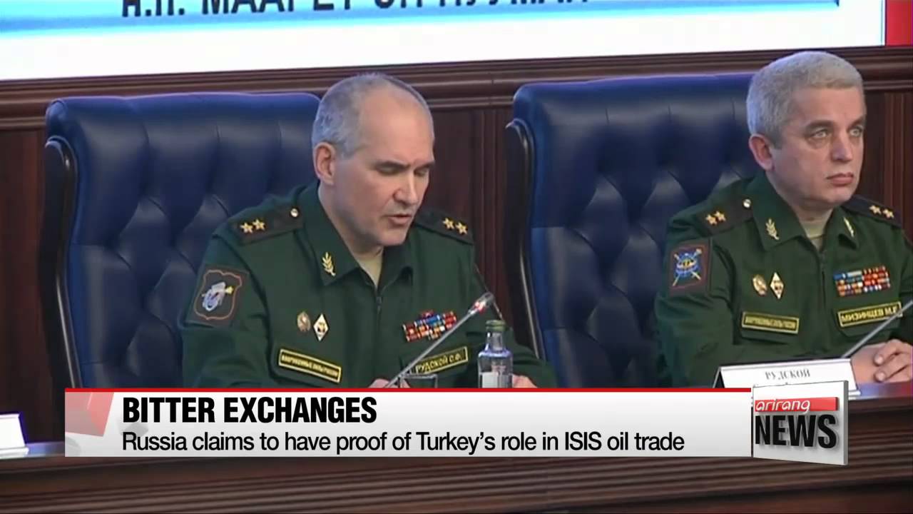 Russia claims to have proof of Turkey&rsquo;s role in ISIS oil trade   러시아 &Prime;터키 대통