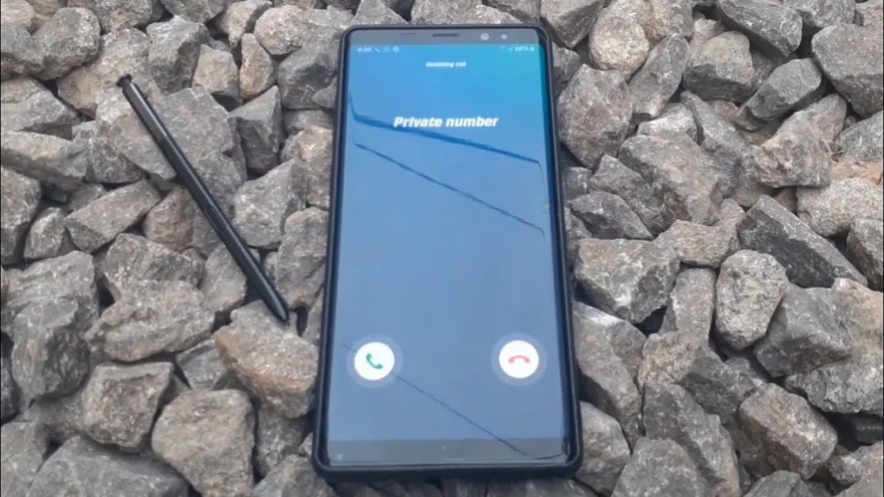 Samsung Note 8 incoming Call Over the horizon ringtone