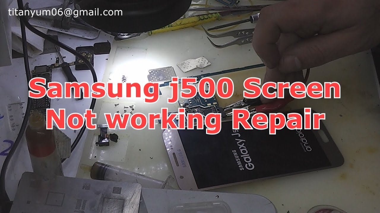Samsung J5 screen Not Working Repair