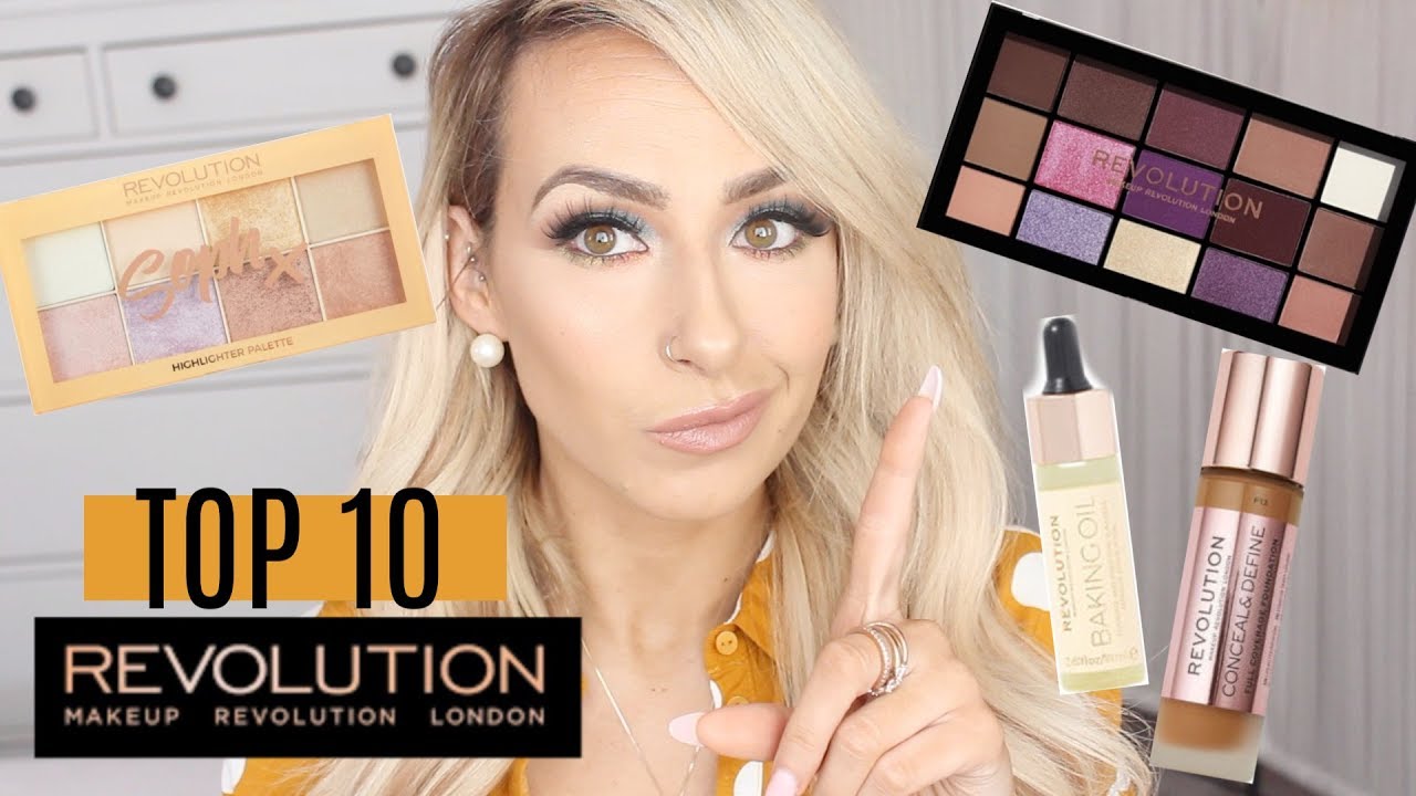 TOP 10 MAKEUP REVOLUTION PRODUCTS