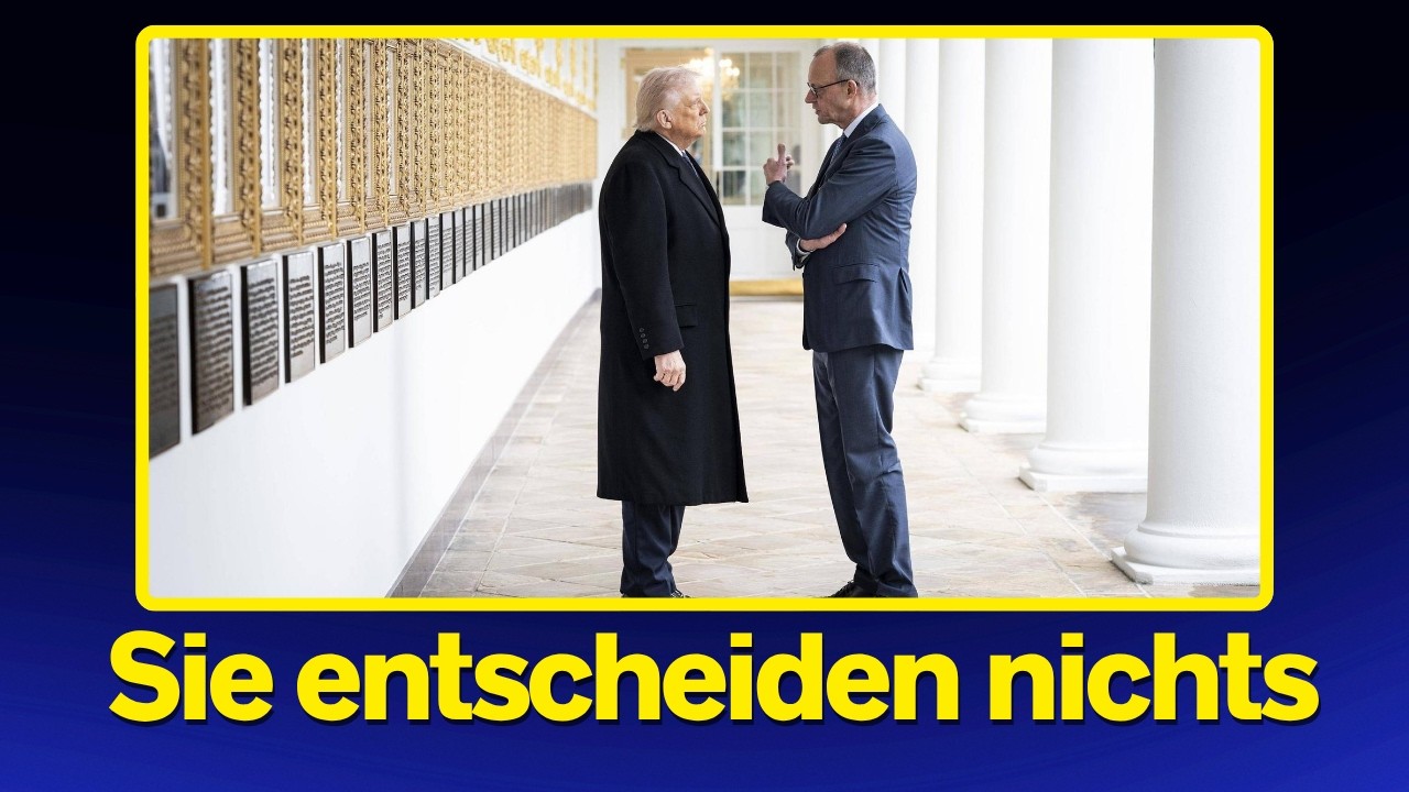 Peter Hahne packt aus &ndash; Was niemand &uuml;ber Merz und Trump sagt