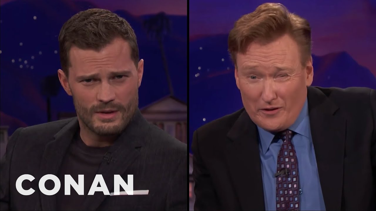 Jamie Dornan Teaches Conan How To Model | CONAN on TBS