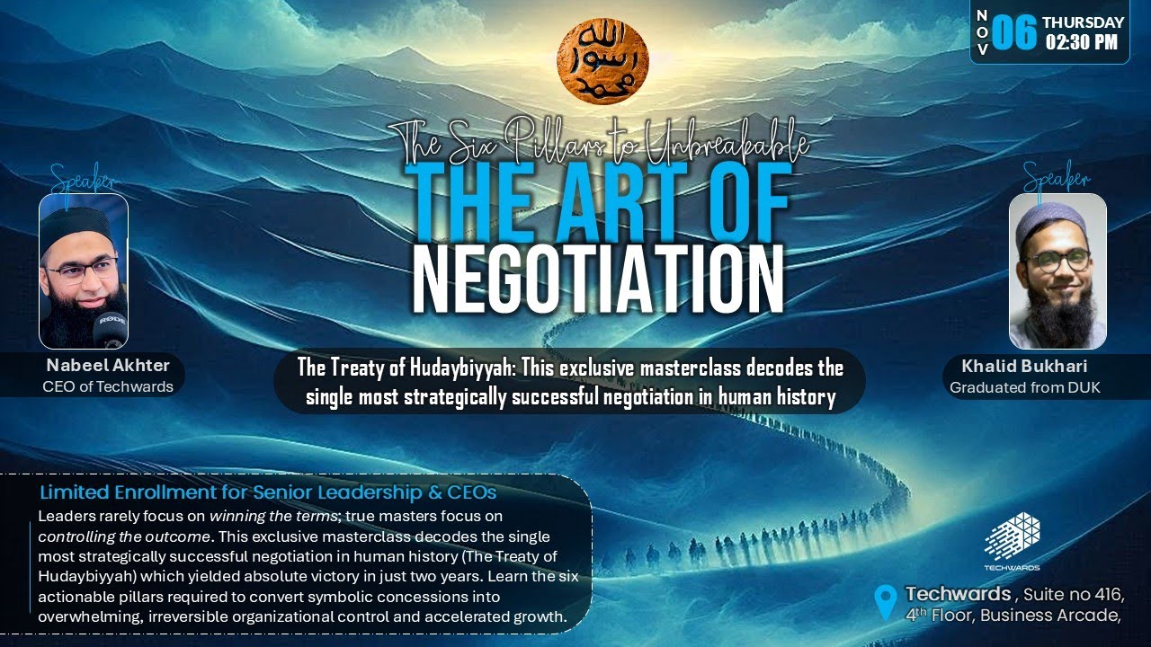 Live - Special Session: The Art of Negotiation