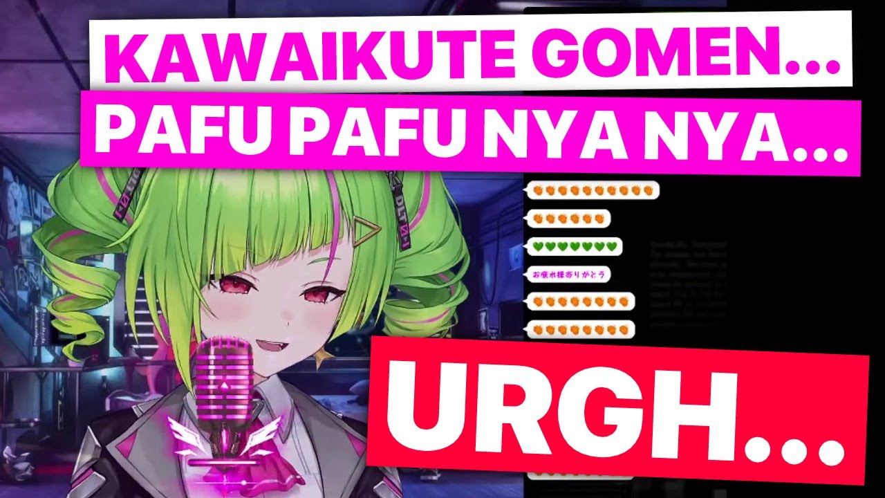 Delutaya Cringes Trying To Sing Cutesy Songs (Delutaya) [Eng Subs]
