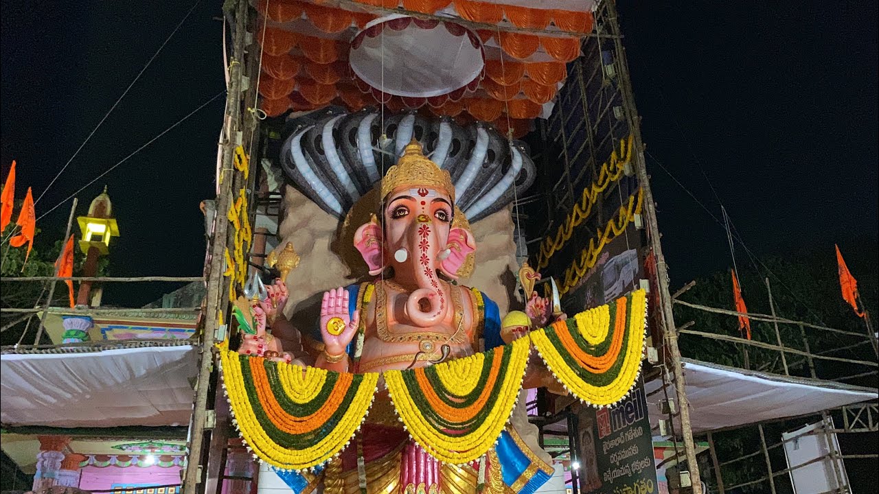 Khairatabad Ganesh 2023 Decoration at Khairatabad Ganesh Pandal | Khairatabad Bada Ganesh Idol