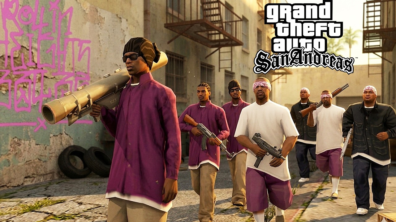 BALLAS Revenge After The Final Mission In GTA San Andreas