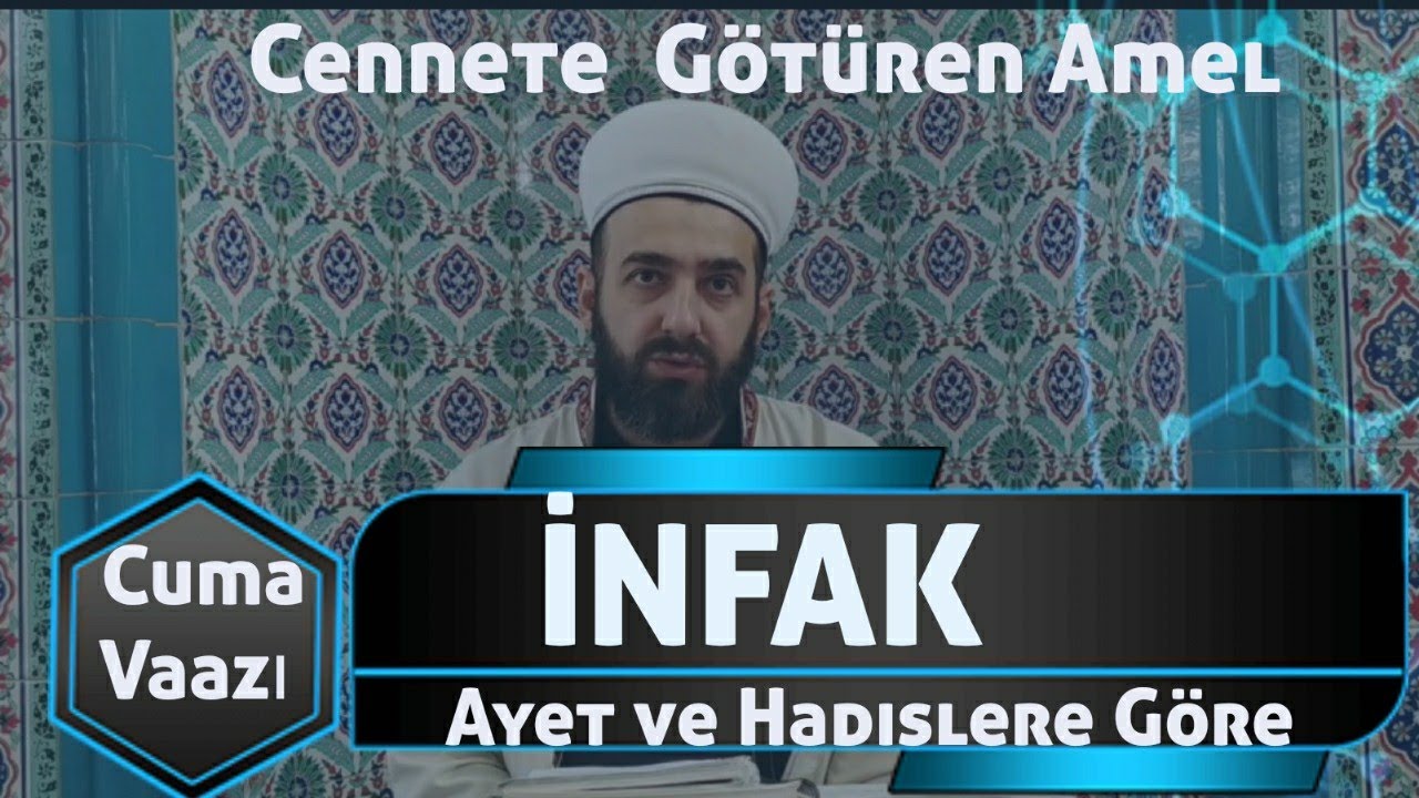 Ayet ve Hadislerle İnfak ve Sadaka, Cuma Vaazı