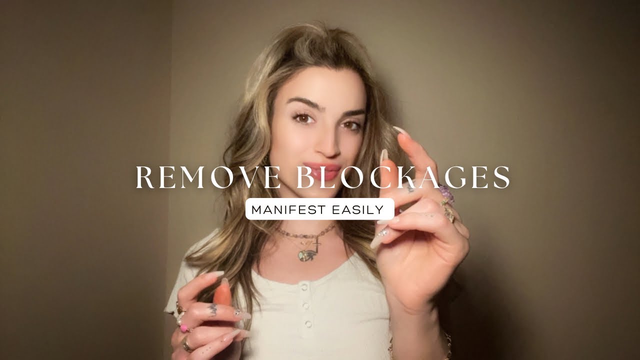 Reiki ASMR to Remove Blockages in Your Life With Affirmations I Manifest Easily