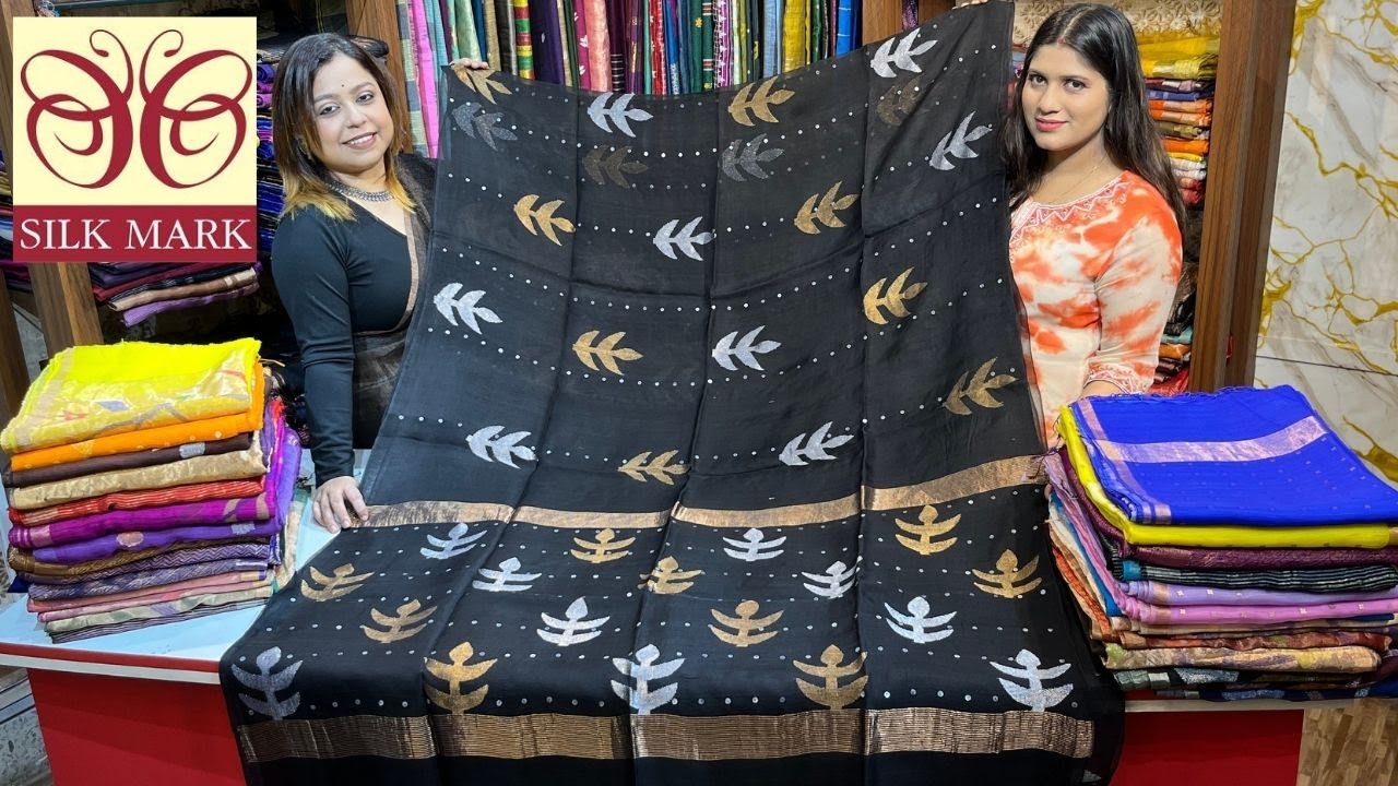 Silk Linen/ Muslin Paithani/ Matka Saree Collection From Prativa Collection Saltlake Kolkata