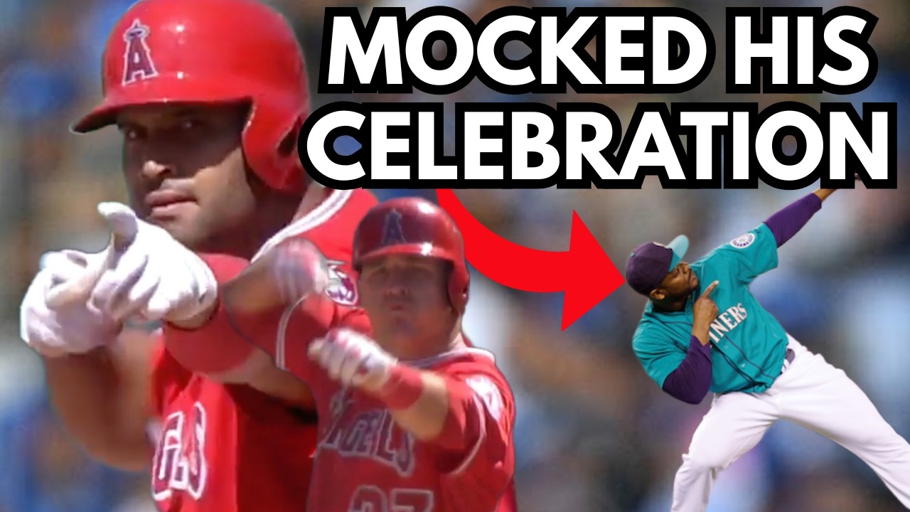 The time Trout & Pujols got revenge on a cocky reliever