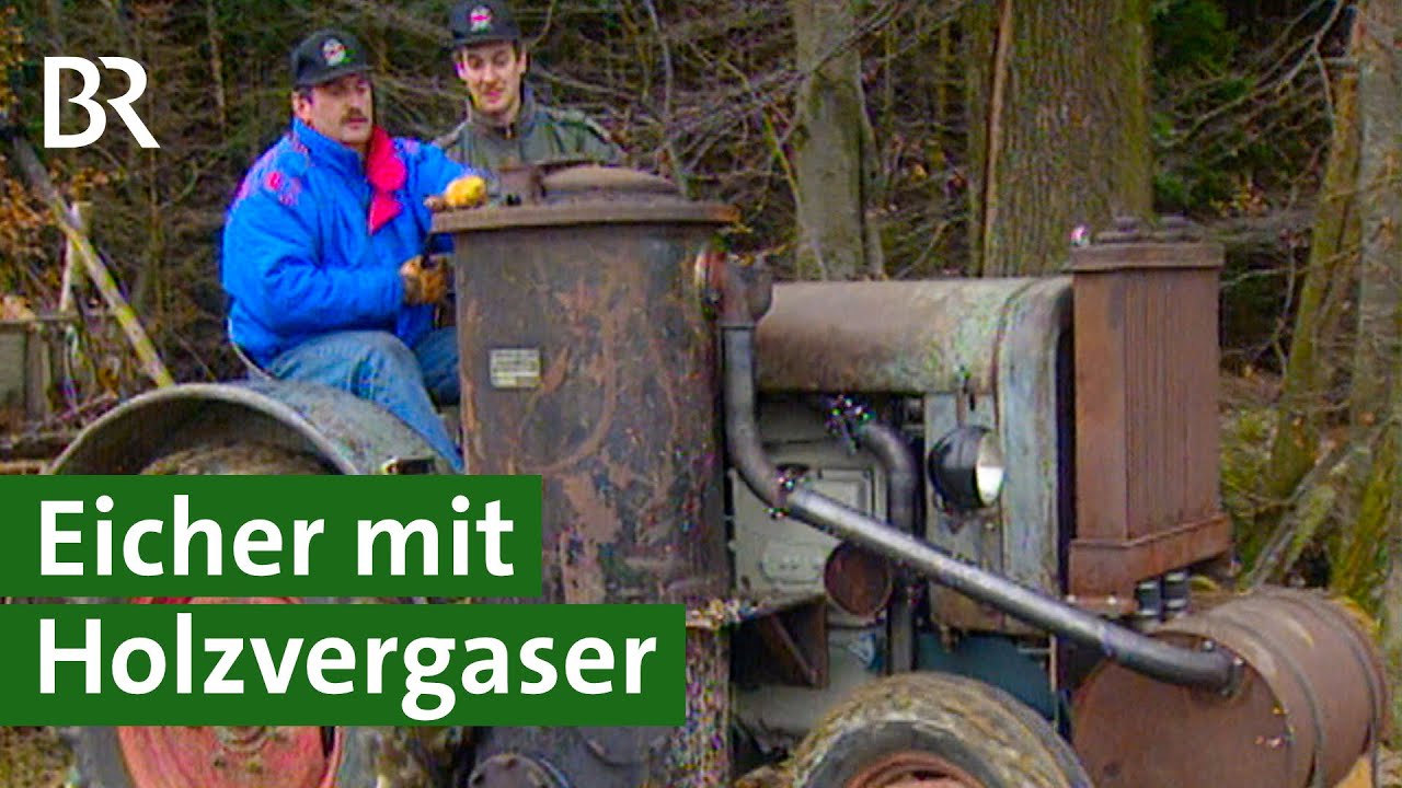 Oldtimer Traktor Baujahr 1950: Eicher mit Holzvergaser | Landtechnik | Unser Land | BR
