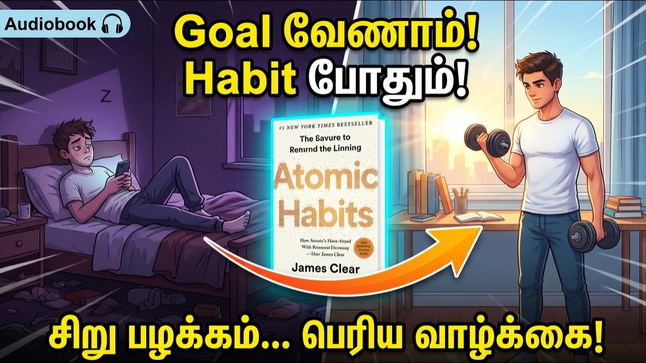 1% மாற்றம் = புதிய வாழ்க்கை | Atomic Habits Audiobook Insight Tamil
