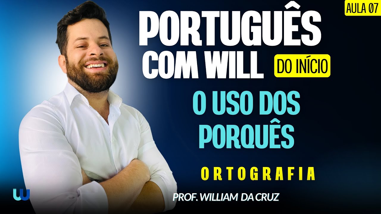 OS PORQUÊS SEM ERRO! | O QUE MAIS CAI EM CONCURSOS