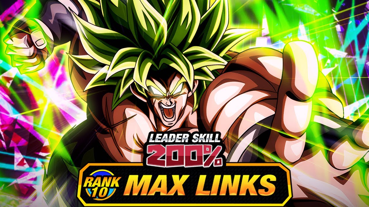 THE END!!!!! LEVEL 10 LINKS 100% DOKKANFEST LR SSJ FULL POWER BROLY! (DBZ: Dokkan Battle)