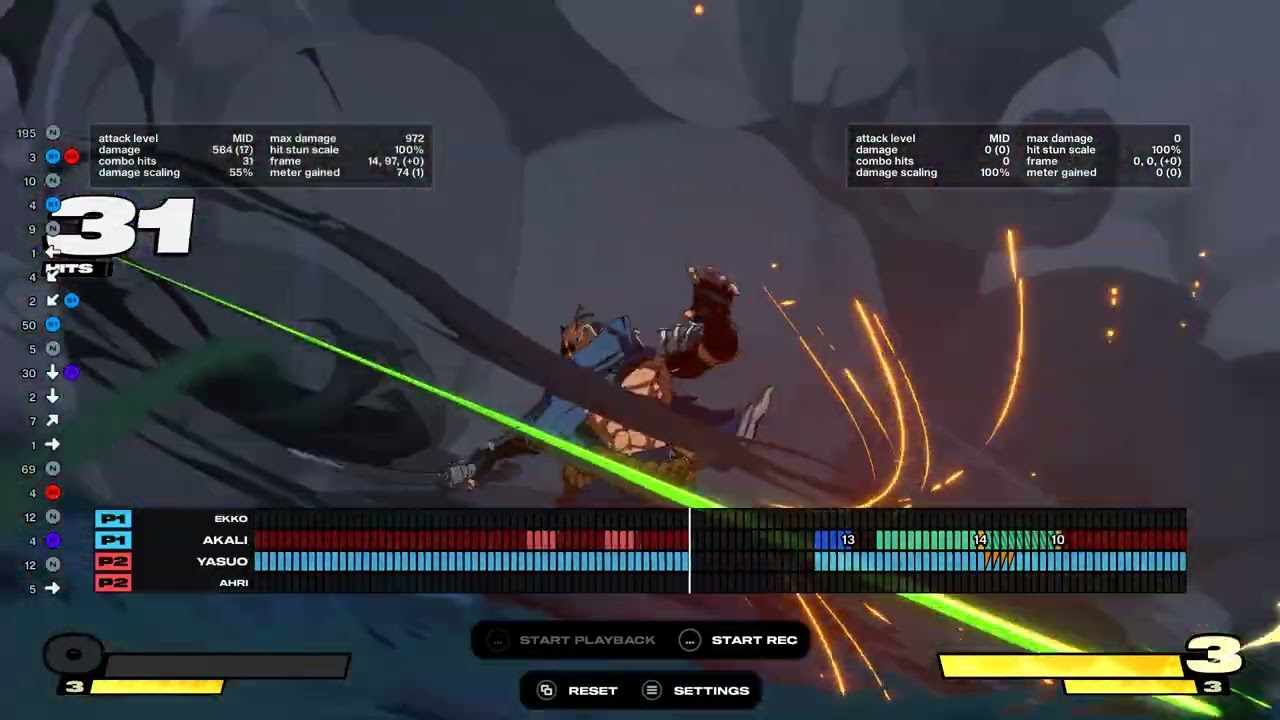 2XKO Akali corner max damage