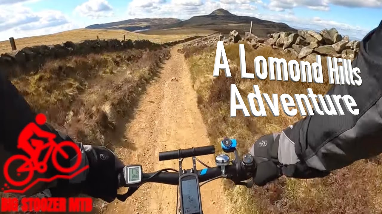 A Cracking Off-Road MTB Trail in The Lomond Hills. Fife. Scotland MTB.