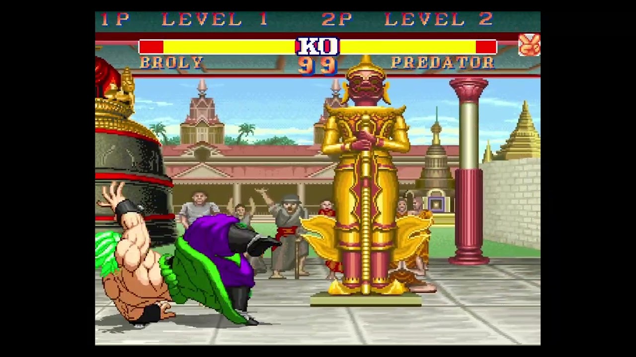 BEST MUGEN FIGHTS BROLY vs THE PREADTOR