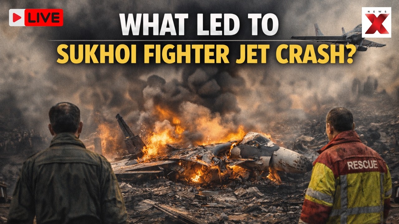 Sukhoi Su-30 Crash LIVE: Who Are The Two Pilots Killed? | LIVE Visuals