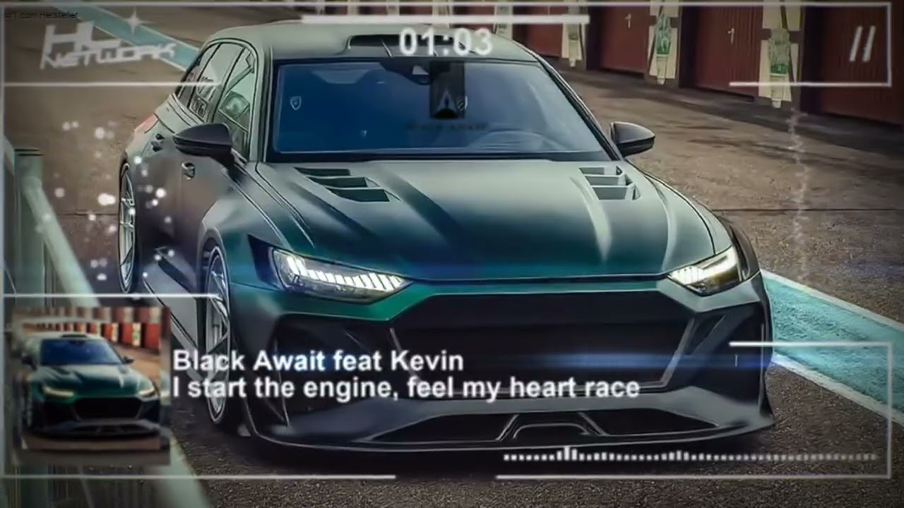 Black Await feat. Kevin - I start the engine, feel my heart race