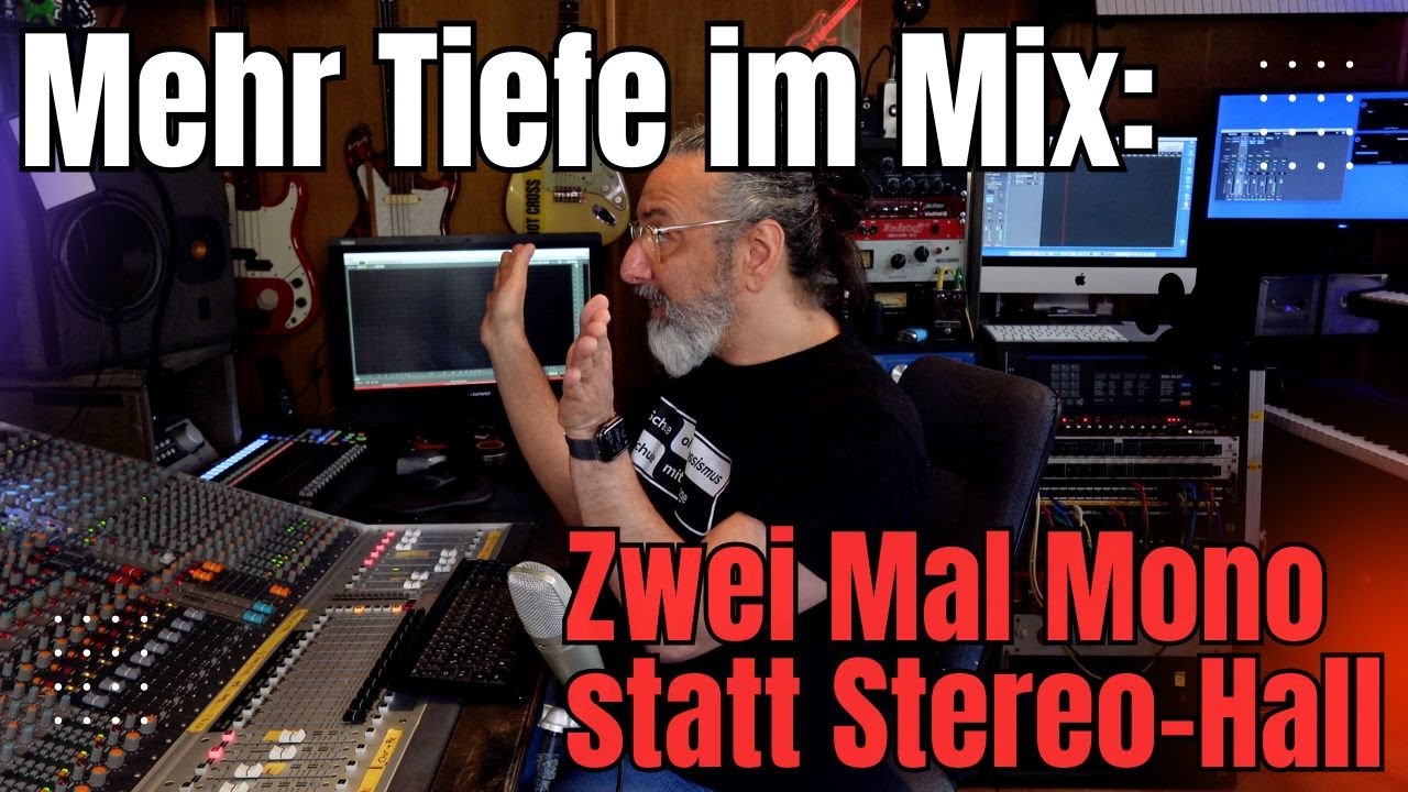 Mehr Tiefe im Mix: Zwei Mal Mono statt Stereo-Hall ✔️ #osmator #ossypfeiffer #mehrbrettnummern