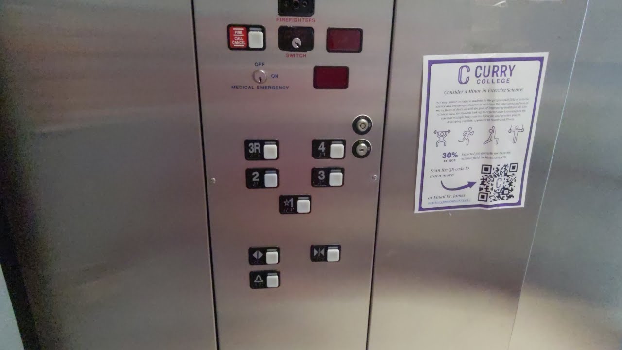 2000 Schindler Hydraulic Elevator @ Kennedy Academic Building - Curry College - Milton, MA