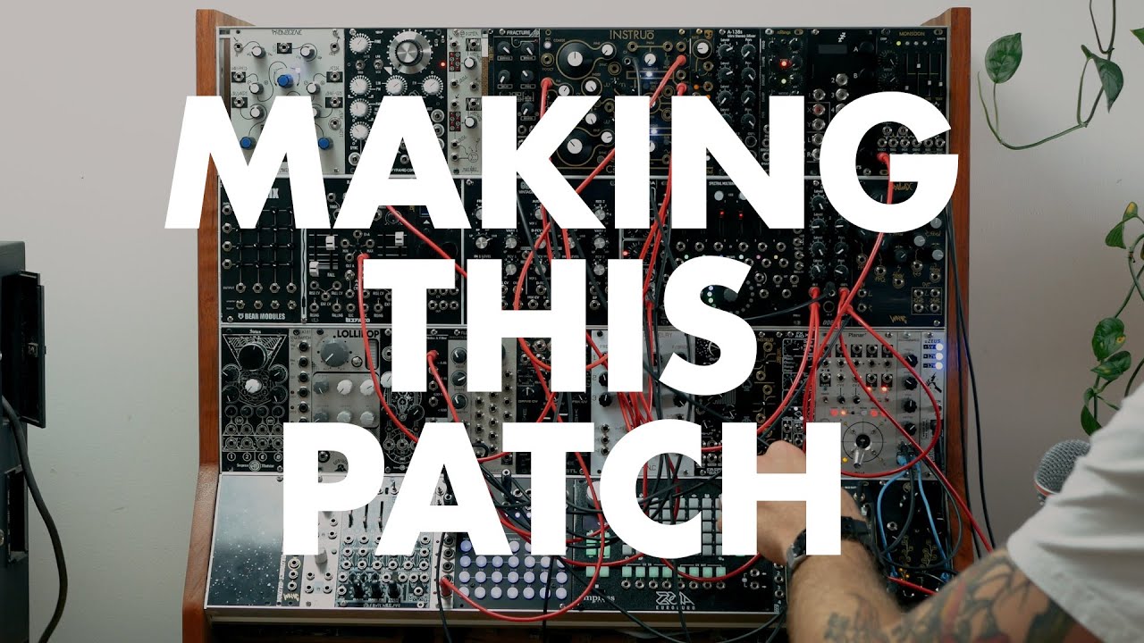 Eurorack Patch From Scratch & Gear Talk: Sequencer-less Organic Texture Patch
