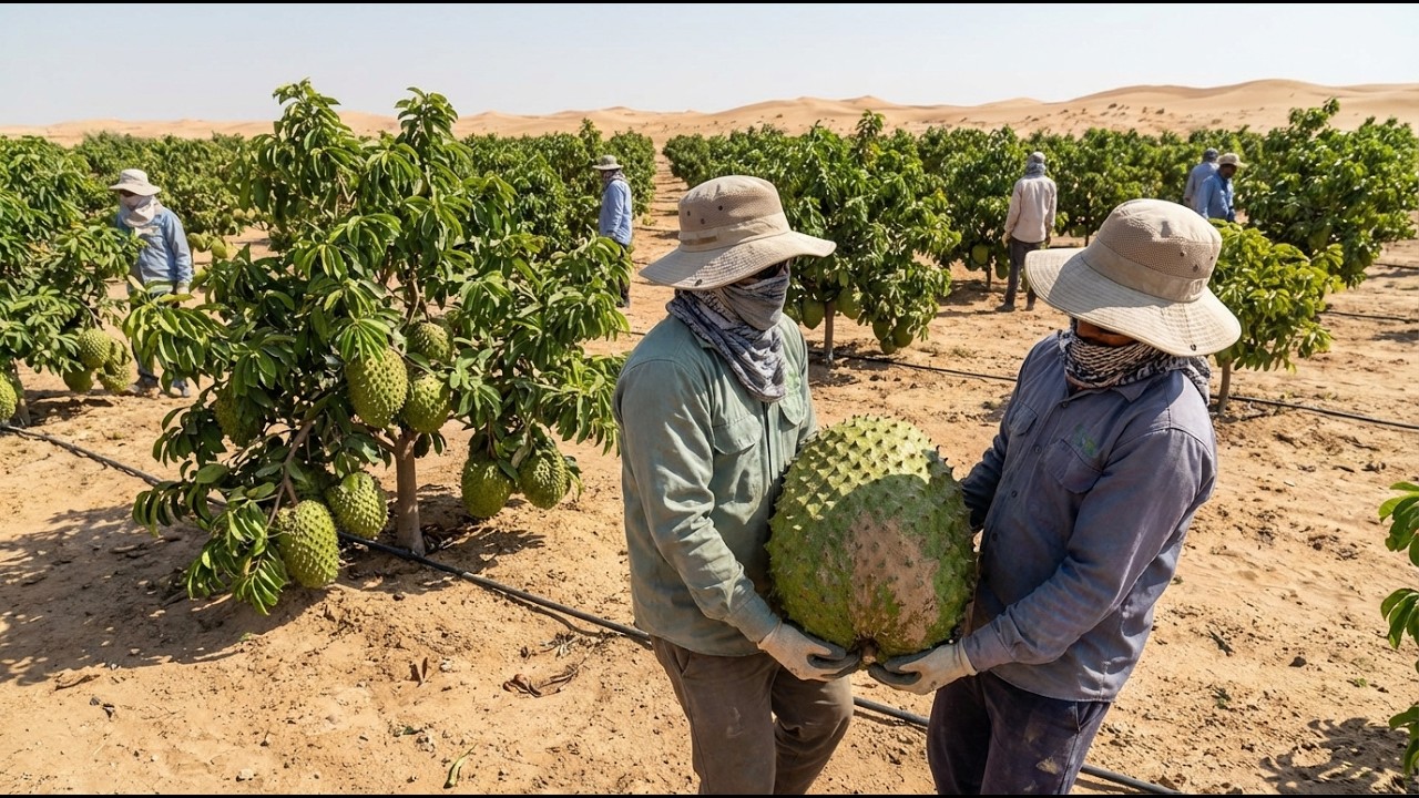 The Mystery of Growing Delicious Custard Apples in the Hot, Dry Desert