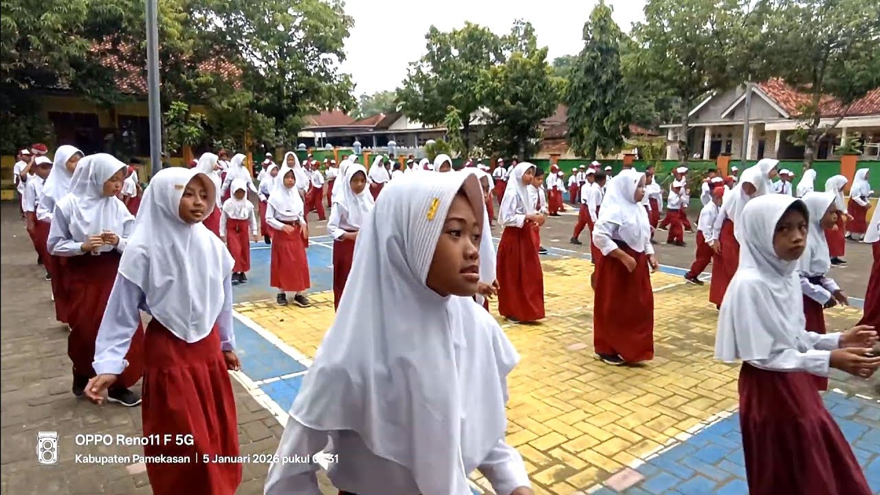 PAGI CERIA - SENAM ANAK INDONESIA HEBAT - SDN PANGTONGGAL 1 