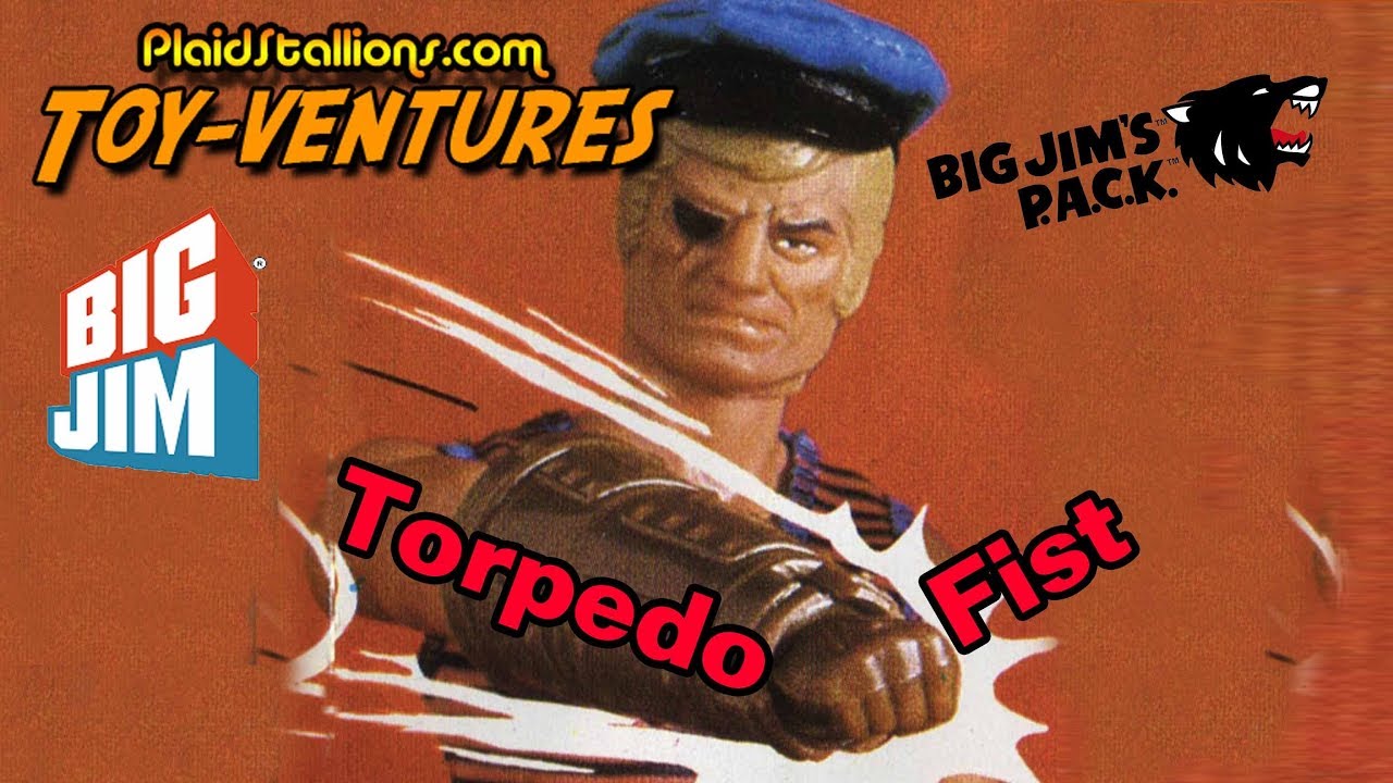 Toy-Ventures: Torpedo Fist from Big Jim's Wolfpack!