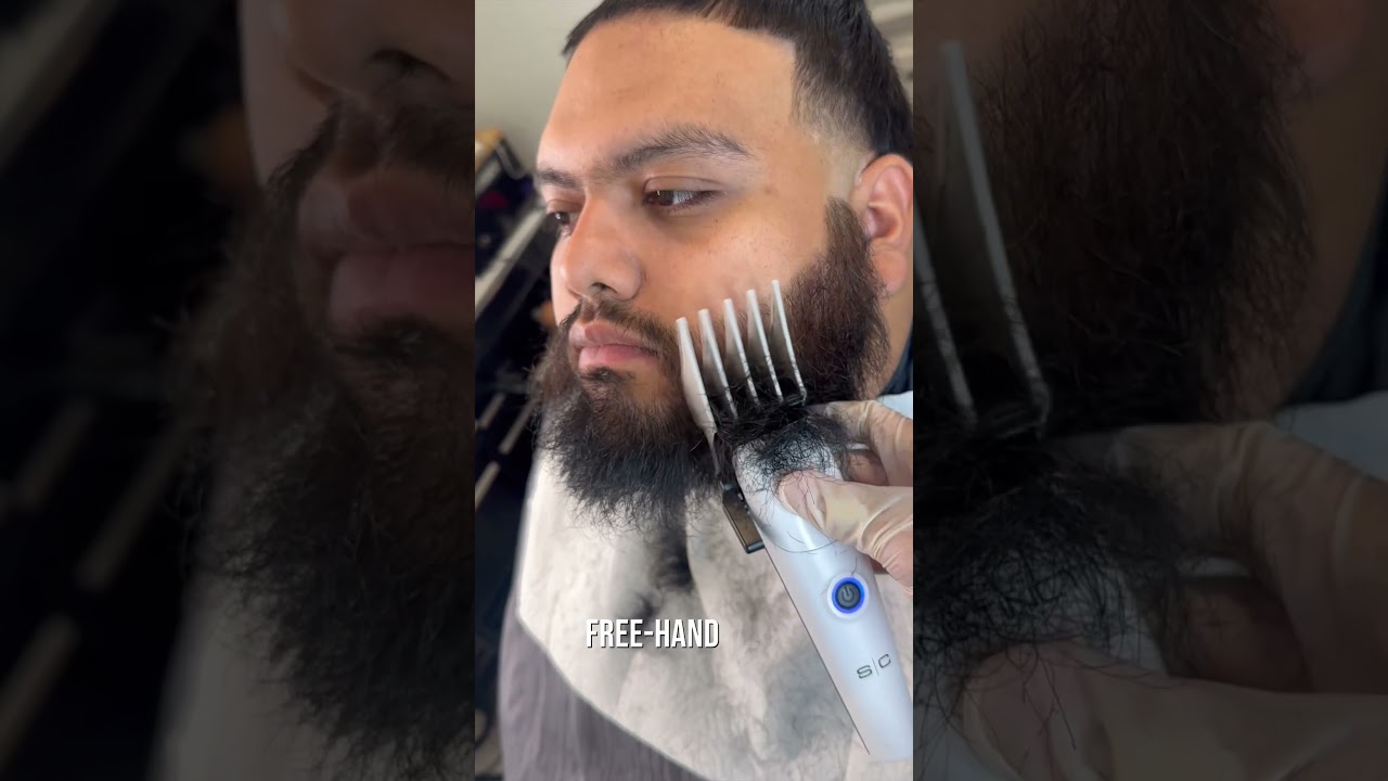 HE PAID $300 💰 TO FIX HIS BALDING HAIR #labarber #barber #haircut #fade #beard #losangelesbarber