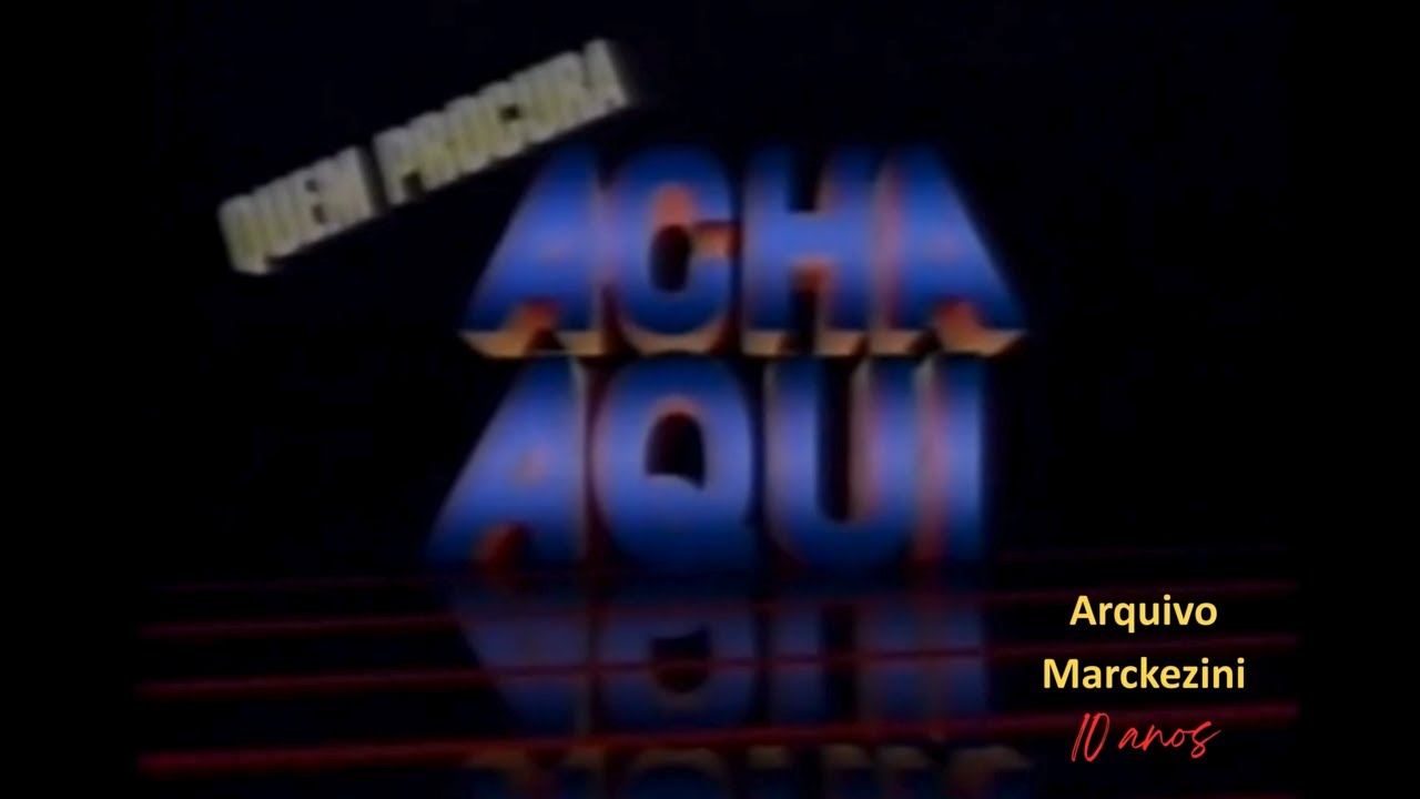 Quem Procura Acha Aqui (SBT/1988)