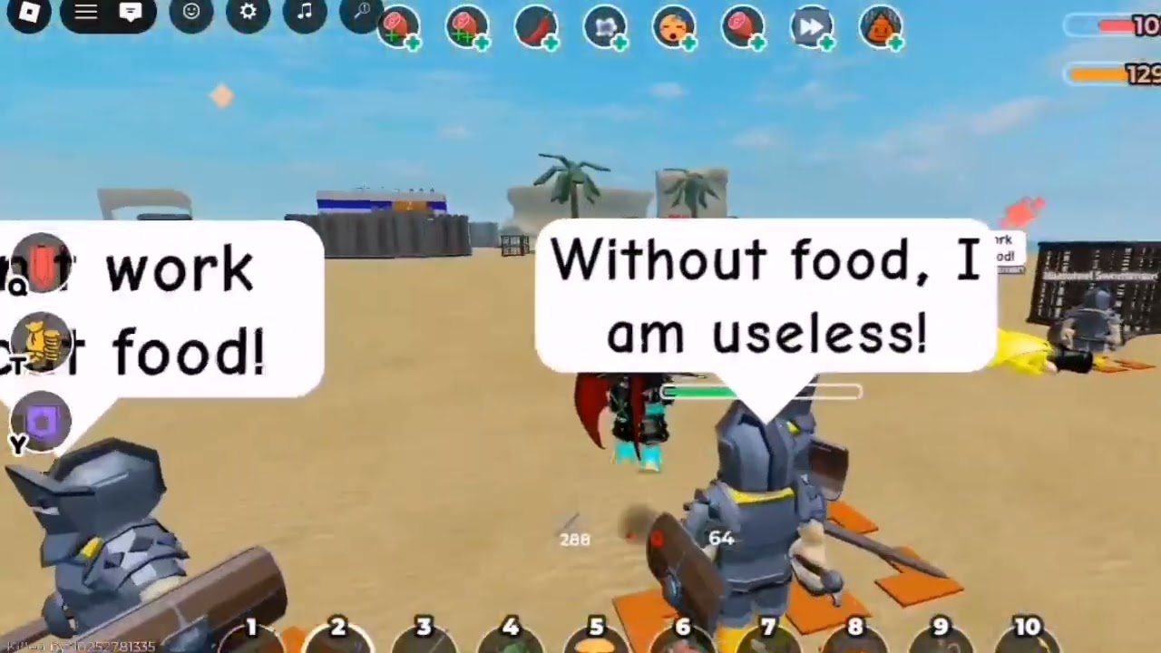 War in The survival game  Mr VS idk...