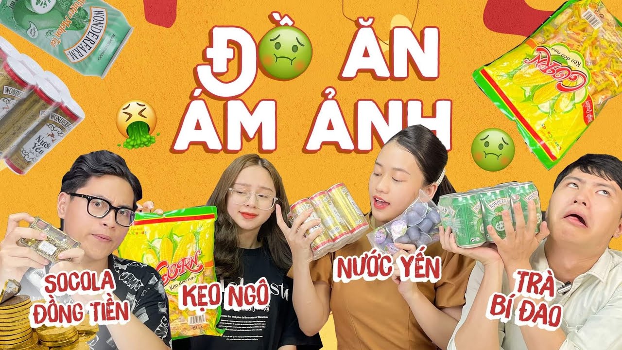 HNAG - Đồ ăn ám ảnh một thời: Kẹo ngô, Socola đồng tiền, Nước yến, Trà bí đao, Sá xị