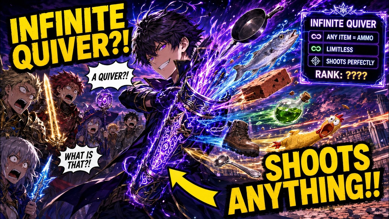 Everyone Chose Legendary Weapons. I Chose An Infinite Quiver That Shoots Anything I Put Inside.