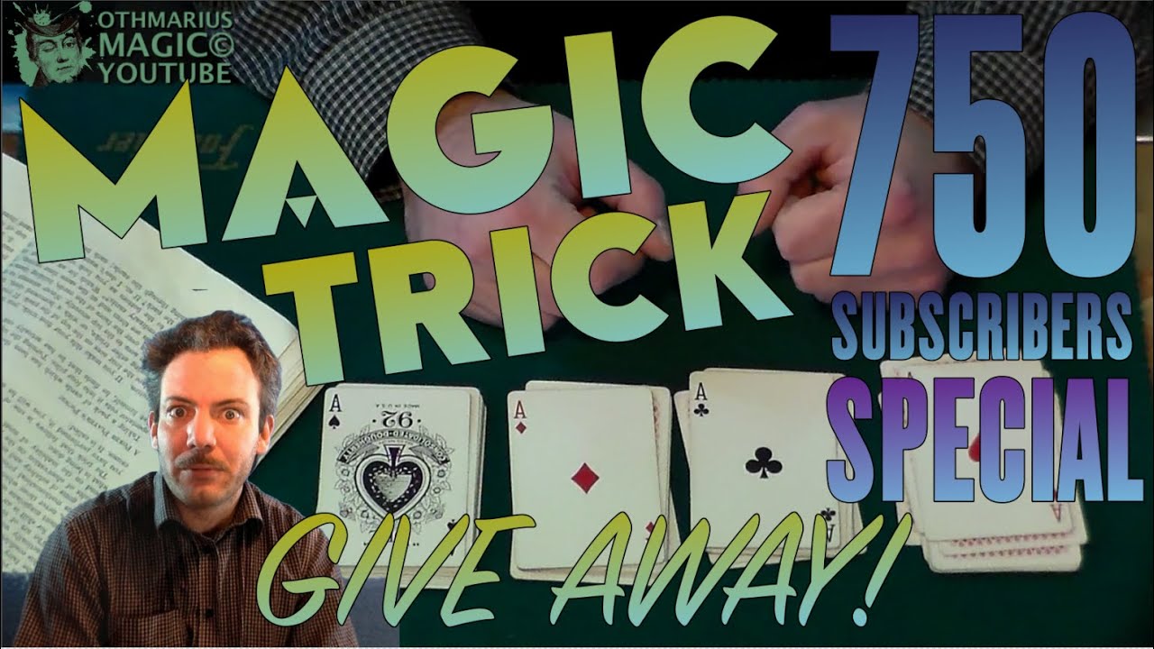 THE BEST BEGINNER CARD TRICK / 750 subscribers special