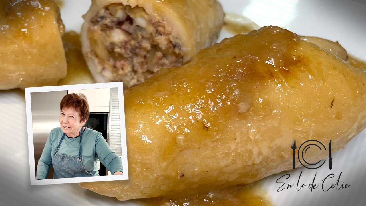 CALAMARES RELLENOS, los mismos que hice en la prueba de MASTERCHEF CELEBRITY para entrar al programa
