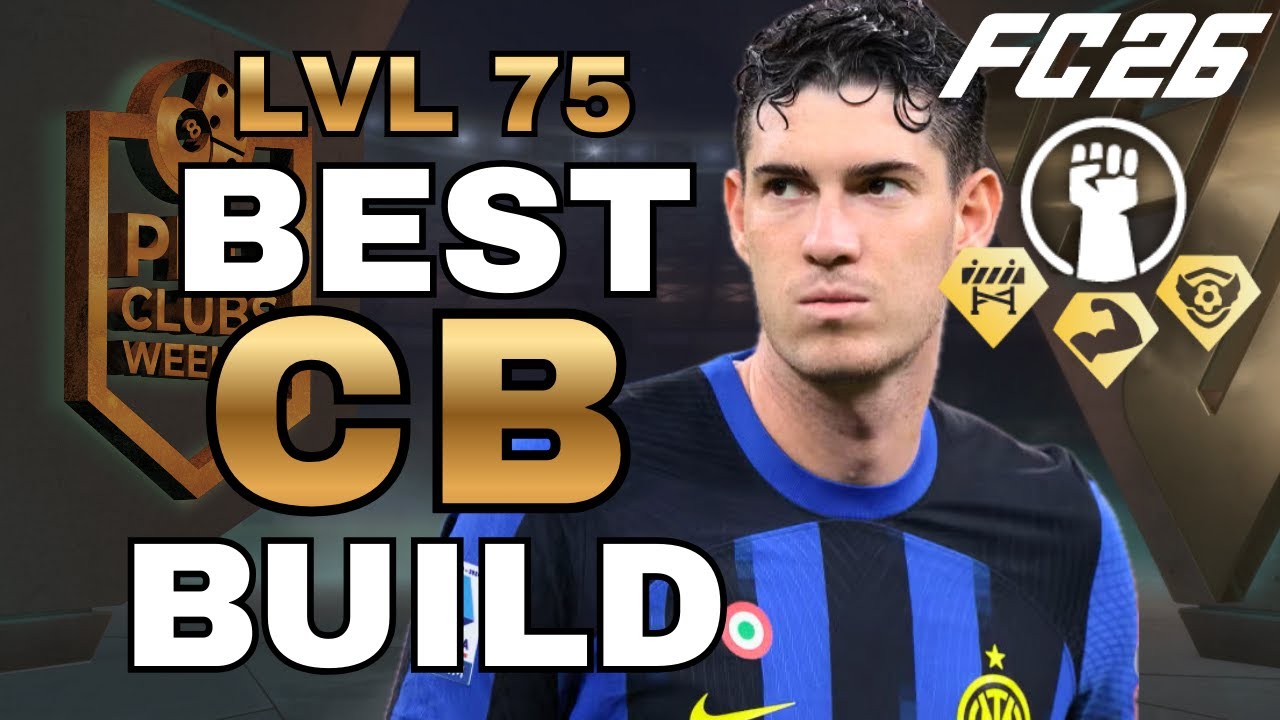 ЛУЧШИЙ ЦЕНТРАЛЬНЫЙ ЗАЩИТНИК *МАКСИМАЛЬНЫЙ УРОВЕНЬ 75* | EA SPORTS FC 26 CLUBS BALLER BUILD