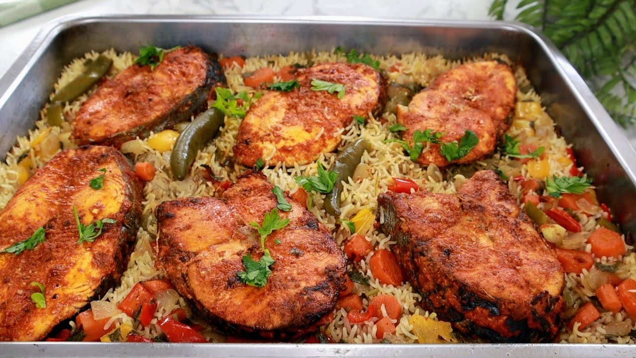 Приготовление ЛЮБОЙ рыбы с рисом таким способом придаст ей изумительный вкус 😋