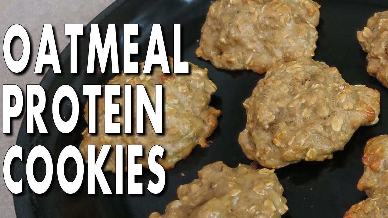 BODYBUILDING OATMEAL PROTEIN COOKIES