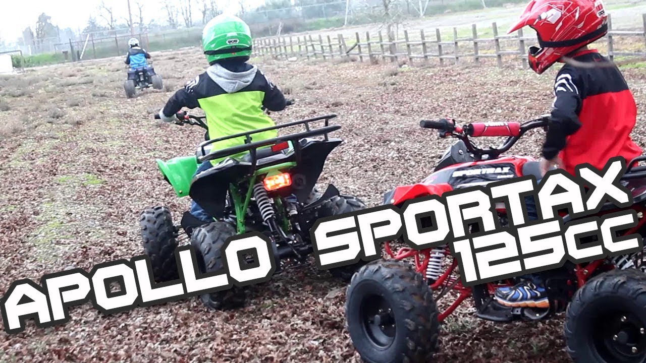 Quad de Gasolina Apollo Sportax 125cc - BipAndBip